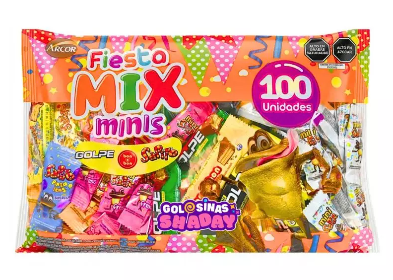 Fiesta Mix Minis Arcor x 100 UND